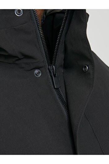 Jack & Jones Jack Jones Blakeen Parka Ps Men's Black Large Size Coat 12248450-02