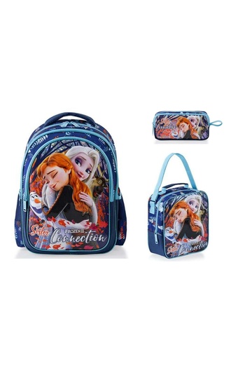 Frozen Ліцензований набір шкільних рюкзаків для початкової школи, 3 шт. Trio Connection
