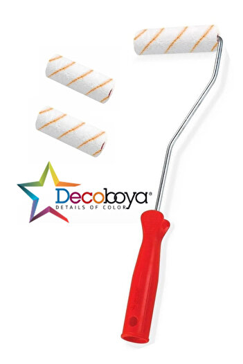 DecoBoya Finger Roller Satin 10cm 2 Pieces Spare Tips finger roller