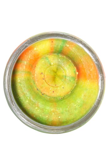 BERKLEY Powerbait Natural Glitter Trout Bait Garlic Sahte Yemi gökkuşağı sarmısaklı RAINBOW-50 GR