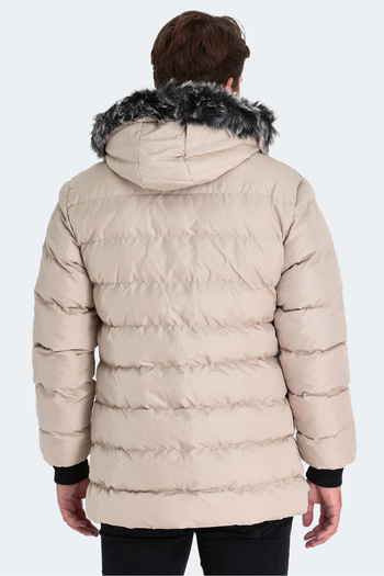 Slazenger Pánský kabát HARVIE KTN Stone Grey