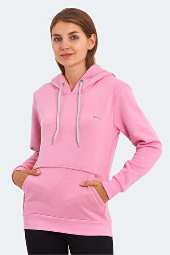 Slazenger Keshian in Women's Hooded Fuchsia Sweatshirt with Pockets
