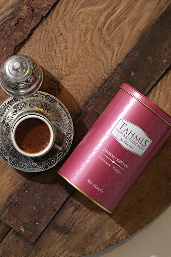 Tahmis Osmanlı Kahvesi (OSMANLI DİBEK - MİRVARİ) 250 gr Teneke - 7 Karışımlı