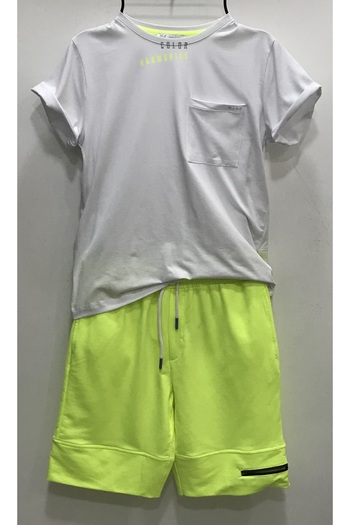 Nonno Kids Boys Mind Neon Shorts Suit