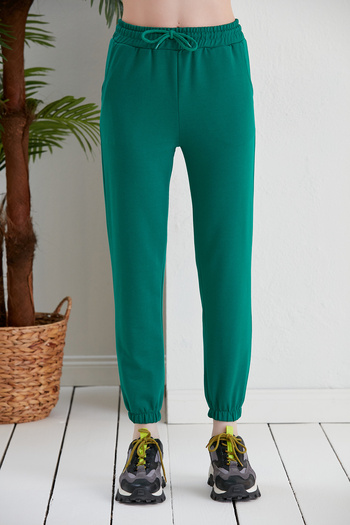 Green Hill Sweatpants Summer Plain Model