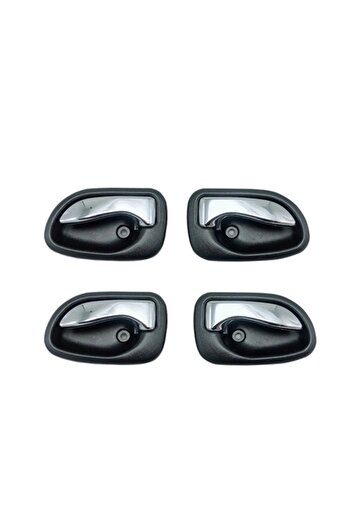 BSG Hyundai Accent Uyumlu İç Kapı Kolu Takımı Krom Yumurta Kasa 1995-2000