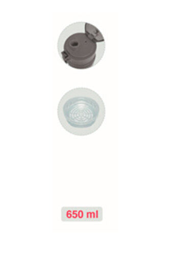 Gıpta Locking Flask (Juicer) 650Ml Pctg (Mixed Color 1 Piece) K7578