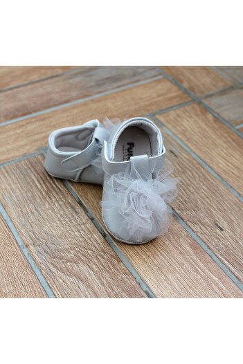Funny Baby Baby Girl Velcro Tulle Booties