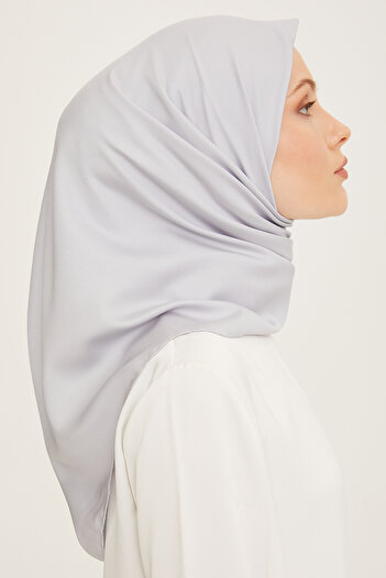Armine Sport Twill (TIVİL) Scarf Solid Gray