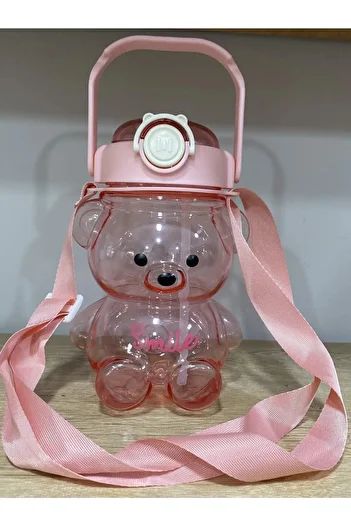 ReSa Marketing 800ml Water Bottle with Teddy Bear