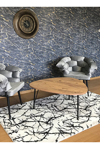 Yirmi15 90x90 Cm Atlantik Çam Desen Pena Orta Sehpa