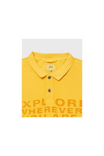 Camel Active short-sleeved polo shirt