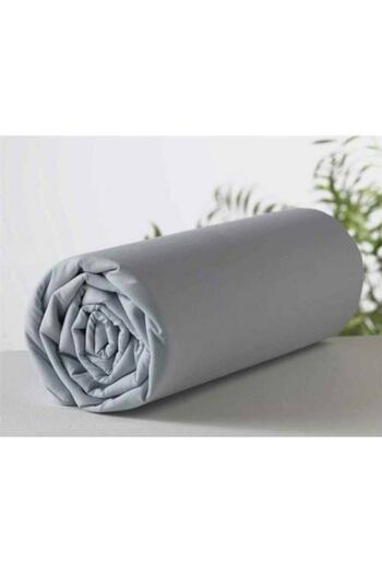 Sarev Double Fitted Elastic Sheet 180x200 Cm Gray V53
