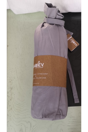 Sarev Ranforce Fitted Sheet Set 180x200 Gray V53
