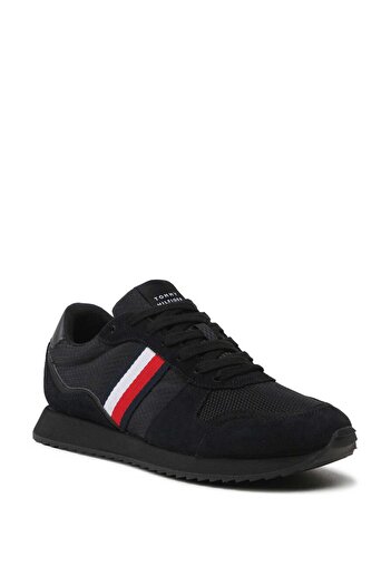 Tommy Hilfiger Erkek Tommy Hilfiger Runner Evo Mix Erkek Sneakers FM0FM04699