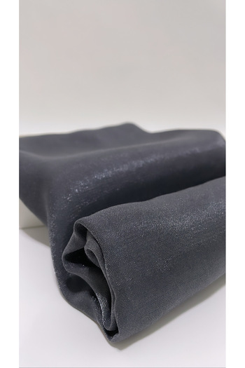Onur Shawl - Evening Dress Fabric Glitter Shiny Shawl Hijab Clothing Fashion Store Quality Customer (ANTHRACITE)