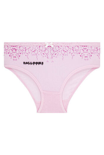 biyokids Κοριτσίστικα 5 Πακέτα Πολύχρωμα Slip Panties - Μπαλόνια -