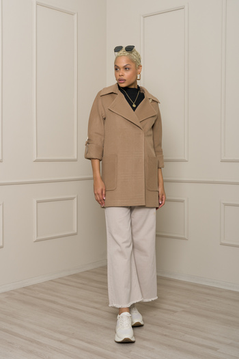 KENT QUILTED WITH BELT WAIST - 32427-İR-K-N