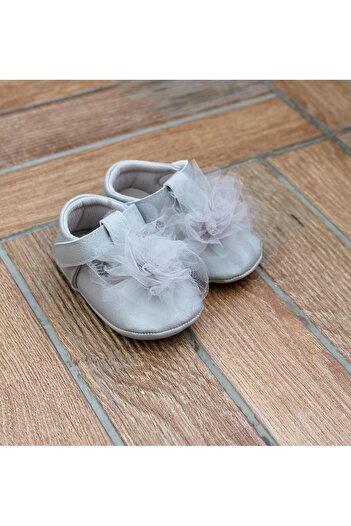 Funny Baby Baby Girl Velcro Tulle Booties