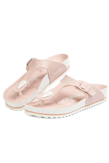 Benetton ® |   BN-1324 - Salmon - Γυναικείες Παντόφλες
