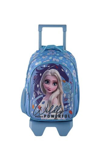 Frozen Frozen Check Pattern Squeegee Primary School Bag for Girl - Otto-48389