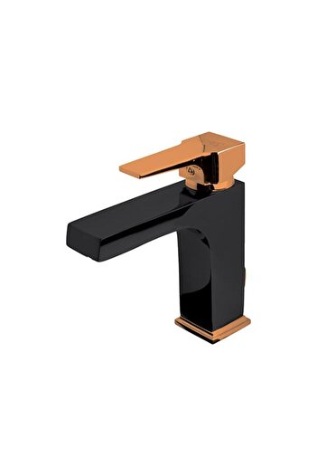 Newarc Aqua Sink Faucet (Black-Glossy Copper)