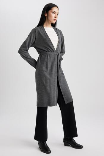 DeFacto Cardigan Regular Fit s výstřihem do V