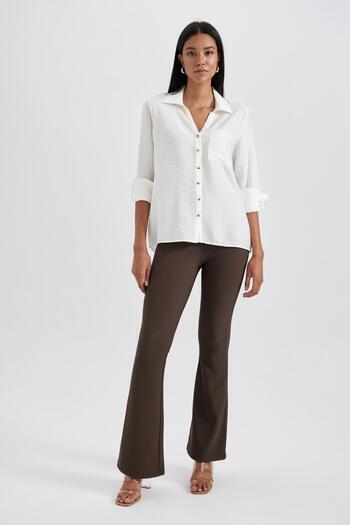 DeFacto Regular Fit Long Sleeve Shirt M9407az23au