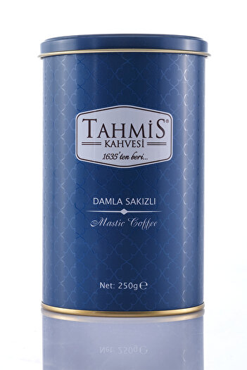 Tahmis Damla Sakızlı Türk Kahvesi (Mevlevinin Gizemi) 250 gr Teneke