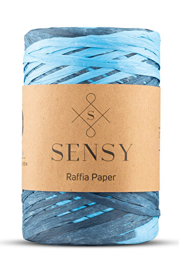 SENSY Snur de rafie de 290 de metri, colorat premium, marmorat