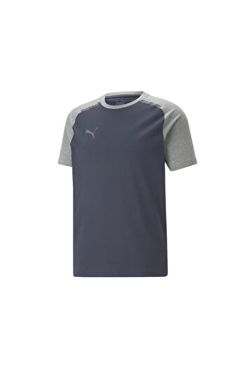 Puma Men's Daily Basic Cotton Round Collar Standard Cut T-shirt