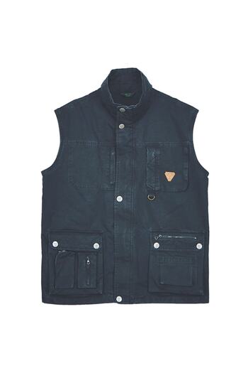 Archercamp Men's Black Tactical Long Vest