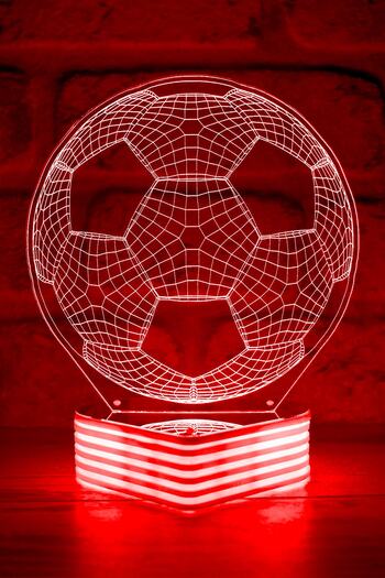 Hediye Kovanı Football Ball 3D Ball Led Lamp