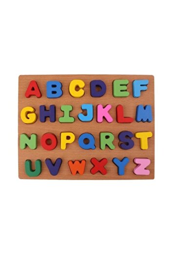 Genel Markalar Ahşap Alfabe Puzzle