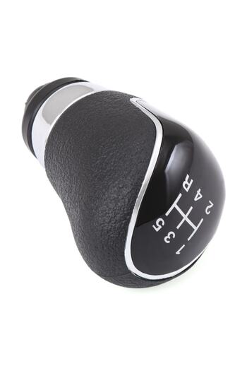 OEM Courier Gear Shift Knob Manual Titanium Black Gray 2014-2018 Black