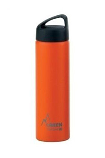 LAKEN Spain Manufacture Steel 18/8 Classic Thermos Bottle 0.75L Orange Lkta7O