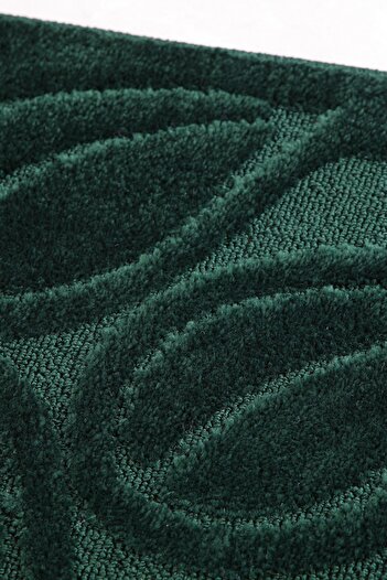 Confetti Flora 50x80 40x50 cm PS Nefti Green Bathroom Rug
