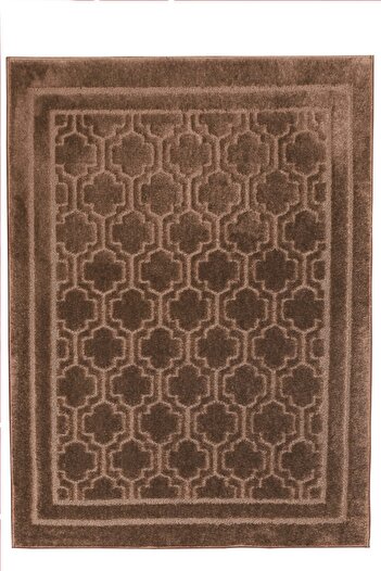 Confetti 99x125 Nedia Raina Chocolate Bath Rug
