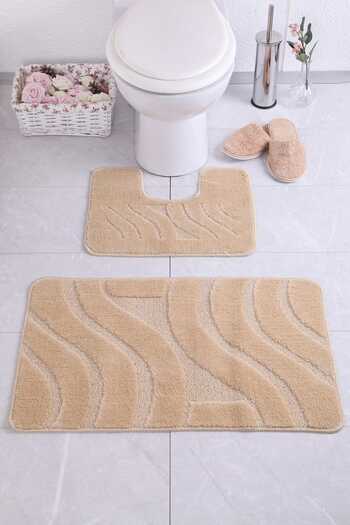 Confetti Symphony 50x80 40x50 cm PS Bone Bath Rug