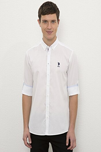 U.S. Polo Assn. Чоловічий білий гольф Сорочка