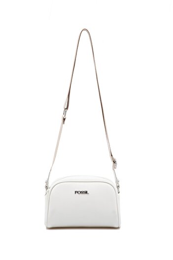 Fossil White Women's Shoulder Bag 05FS23K501