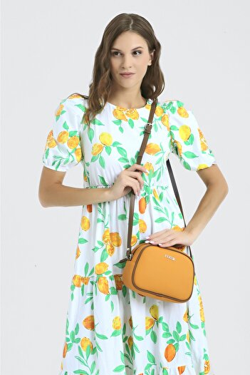Fossil Mustard Women's Shoulder Bag 05FS23K498