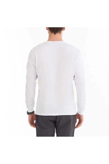 Columbia CSC M BASIC SM LOGO LS TEE Men's White Long Sleeve T-Shirt CS0354-100