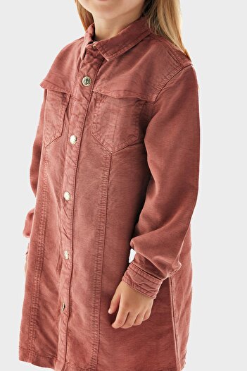 Tyess Bg Store Kız Çocuk Pembe Elbise 23pfwtj4906