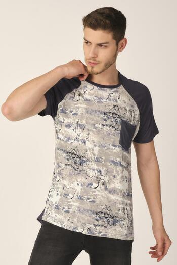 ALEXANDERGARDI T-SHIRT REGLAN SLEEVE PRINTED (E20- 300610 )
