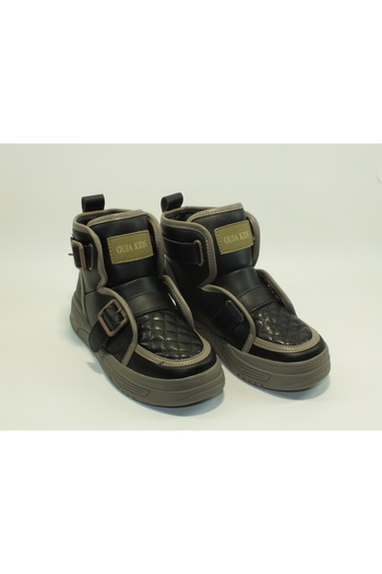 Guja Buckle Quilted Boots