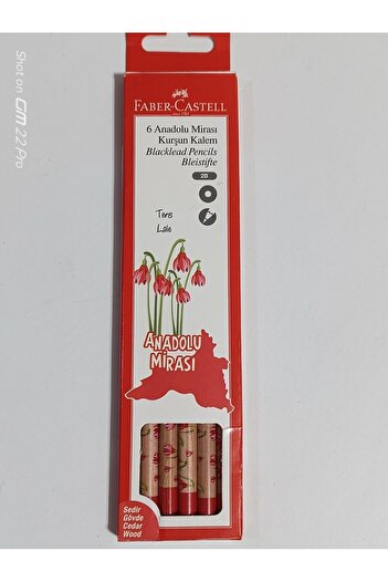 Faber Castell ANATOLIAN MIRASI LEAD PEN (6 PIECES)