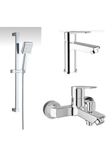 KALE MARE BATHROOM + BATTERY AND THEMA 51092 SLIDING HAND SHOWER