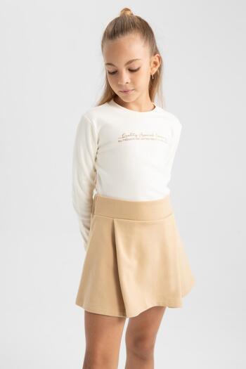 DeFacto Girl's Coool Pleated Skirt B3787a823au