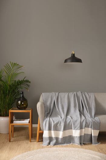 Karaca Home Wilma Antrasit Koltuk Örtüsü 170x210 Cm